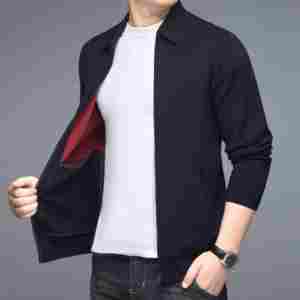 Giacca da Uomo di Qualità Garantita, Stile Unico, <span class=keywords><strong>Cappotto</strong></span> da Uomo, Giacca Business, Blazer Sartoriale in Lana - Product Image 3