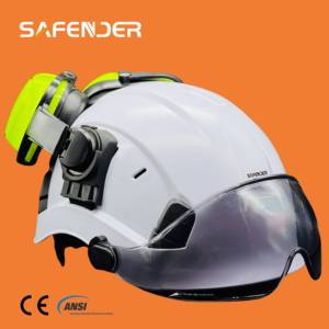 <span class=keywords><strong>CE</strong></span> EN397 أنسي Z89 معتمد قابل للتعديل البناء قبعة صلبة حار بيع ABS تسلق العمل الإنقاذ تنفس قبعة صلبة السلامة - Product Image 4