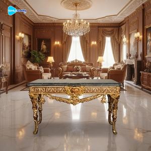 Escultura de Cabeza de León de Bronce Europeo de Lujo, Diseño de Columna Barroca, Fundición para Decoración de Sala de Estar Interior Real - Product Image 6