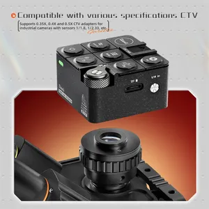 Kính hiển vi ba thị kính Qianli 6558X 6.5X-58X Zoom Gorilla 6558 dùng cho sửa chữa hàn mạch điện thoại di động, độ nét cao - Product Image 6