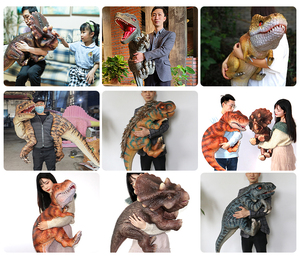 Marioneta de Dinosaurio Personalizable para Niños <span class=keywords><strong>Dino</strong></span> City, con Construcción de Silicona para Uso en Interiores y Exteriores - Product Image 6