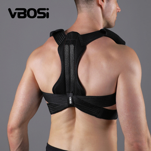 Attelle d'épaule réglable VBOSi 7002, redresseur de <span class=keywords><strong>dos</strong></span> orthopédique respirant pour le haut du <span class=keywords><strong>dos</strong></span>, approuvé FDA CE ISO - Product Image 1