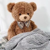 Peluche Animale Douce de Grande Taille, Ours en Peluche Géant, Peluche Personnalisée Lestée