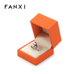 Cajas de Joyería Personalizadas FANXI, Caja de Joyas de Terciopelo de Lujo, Caja para Anillos - Product Image 1