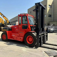 Montacargas Diésel HELI Usado de 16 Toneladas con Motor Cummins Original, Montacargas de Segunda Mano para Trabajo Pesado para Manejo Logístico en Puertos