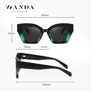 Danda Eyewear Square <b>Sunglasses</b> C1 C2 C3 C4 C5 Unisex UV400 Protection Fashion <b>Sunglasses</b> - Product Image 2