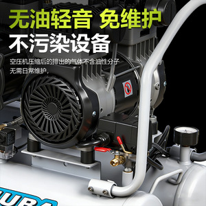 เครื่องอัดอากาศแบบไร้น้ำมัน JUBA รุ่น 2500-2 แบบลูกสูบ สำหรับงานพ่นสีและงานฉาบปูน - Product Image 2