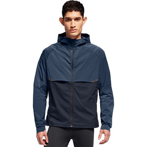 Low MOQ Regular Fit Durable Nylon Stretch Fabric <strong>Packable</strong> Lightweight Running <strong>Jacket</strong> - Product Image 1