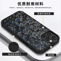 Produits Chauds : Coque de Téléphone en Fibre de Carbone pour iPhone 16 Pro Max, Housse Hexagonale Anti-Rayures et Antichoc avec Design Mince