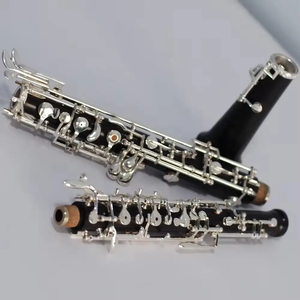Cerchio in rame OBOE placcato in argento ebano con Design intagliato da fabbrica per clarinetto - Product Image 3