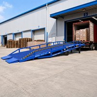 LANSHENG 6-12T Lagerhaus Neues Design Hydraulische Mobile Laderampe für LKW
