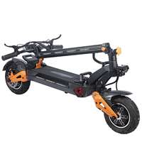 Trottinette électrique Freeboy H9 11 pouces, 80 km/h, autonomie de 90 km, moteur double 3000W*2, 60V 30Ah, deux roues pliables, charge de 200 kg