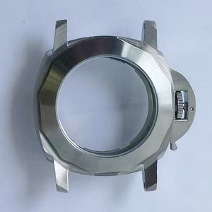 Cadran de montre personnalisé en acier inoxydable 316, couronne de montre de 45 mm de diamètre avec tige à vis plate, boîtier de montre mécanique - Product Image 6