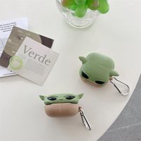 Étui de protection en silicone caoutchouc pour écouteurs avec design extraterrestre de dessin animé 3D personnalisé pour Samsung Galaxy Buds 2 Pro Live FE
