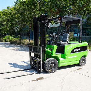 Montacargas Eléctrico Heli de 1.5 Toneladas, <span class=keywords><strong>3</strong></span> Metros, con Pinza para Pacas, Accesorio para Montacargas, Batería de Plomo-Ácido, Operación con Asiento - Product Image 1