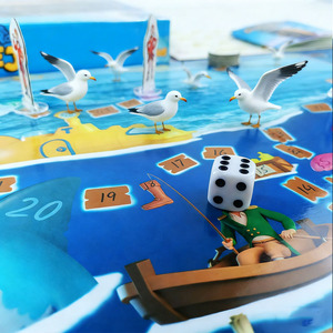 Juego de Mesa de Cartón Impreso Personalizado al por Mayor, Tema de Navegación, Serpiente, Juguetes Divertidos para Niños/Adultos, Logotipo Personalizado - Product Image 4