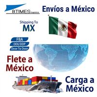 Agent d'expédition internationale pour entrepôt au Mexique, services de transport, dédouanement, suivi et exécution des commandes DDP