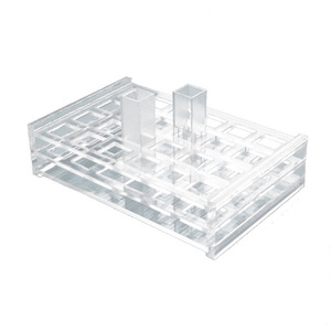Support de cuvettes en plastique acrylique, support de cuvettes en verre organique, support de cuvettes en quartz, support de rangement pour cuvettes de laboratoire, pour instruments de laboratoire - Product Image 5