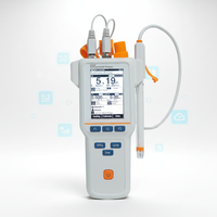Analyseur portable multi-paramètres M310F avec testeur de pH/EC/ISE/DO et de chlore pour une analyse complète de l'eau