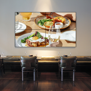 Nhà Máy HD 46/49/55 <span class=keywords><strong>LCD</strong></span> nối màn hình <span class=keywords><strong>video</strong></span> tường kỹ thuật số Poster Màn hình 4K độ phân giải Wall Mount cho quảng cáo trung tâm mua sắm - Product Image 6