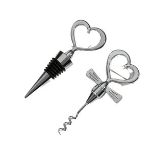 Juego de <span class=keywords><strong>Corcho</strong></span> <span class=keywords><strong>y</strong></span> <span class=keywords><strong>Vino</strong></span> Creativo de Acero Inoxidable, Accesorios para <span class=keywords><strong>Vino</strong></span> Sostenibles de 2 Piezas, Caja de Regalo, Abridor de Botellas de <span class=keywords><strong>Vino</strong></span> Tinto - Product Image 5