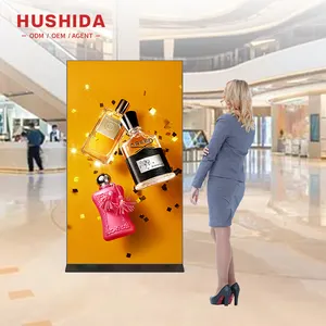 Shop Mall Hohe Helligkeit Indoor Lcd Wifi Werbung Beschilderung Digital Kiosk Touchscreen