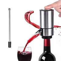 Aérateur Distributeur et Conservateur de Vin Instantané Rechargeable et Personnalisable, Carafe Verseuse Électrique Innovante