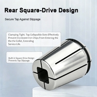 OEM Tapping Collet ERG Tap Collet Square Drive M3 hingga M30 untuk CNC Rigid Tapping dan Multi Spindle Drilling Heads