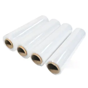 Stretch Film Shrink Wrap Shipping Clear Plastic 18" X 1500 Ft Transparent Lldpe Packaging Film Green Packing