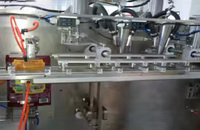 Machine automatique de remplissage et de scellage de sachets HFFS pour poudre, granulés, liquides - Équipement d'emballage pour sachets à fermeture éclair Doypack