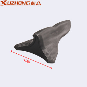 Antenne de voiture Xuzhong en forme d'aileron de requin, noire, ABS silicone, 50 ohms, montage sur toit, universelle - Product Image 2