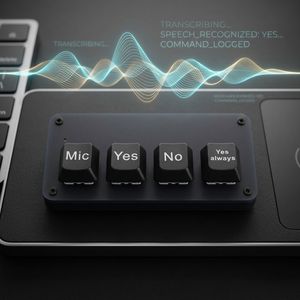 Teclado con Entrada de Voz por IA y Respuesta Rápida para Servicio al Cliente de Comercio Electrónico |   Asistente de Chat de Ventas con Plantillas Inteligentes W855 - Product Image 5