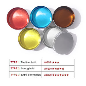 Cera Vegana para Peinar el Cabello, Fijación Fuerte, Estilo Libre, Orgánica, Mate, Natural, con Aguacate y Biotina, para Cabello Seco y Rizado, Unisex, OEM ODM - Product Image 6