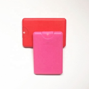 2026 Hot Sale 20 ml Credit Card Flat <b>Spray</b> Perfume <b>Bottle</b> Instock White Transparent 20ml <b>Plastic</b> <b>Spray</b> <b>Bottle</b> - Product Image 5