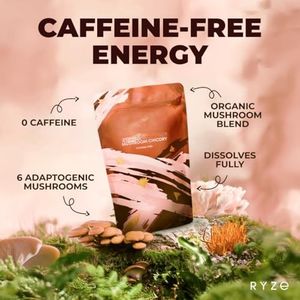 Café Keto Descafeinado con Raíz de Achicoria y 6 Hongos Adaptógenos Orgánicos para Energía y Digestión - Product Image 4
