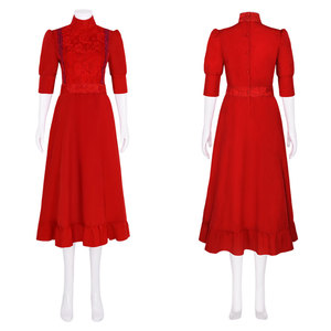 Disfraz de Cosplay de Pearl, Vestido Rojo de Spandex, Talla M, para Mujer, Halloween, Película, Origen Internacional - Product Image 5