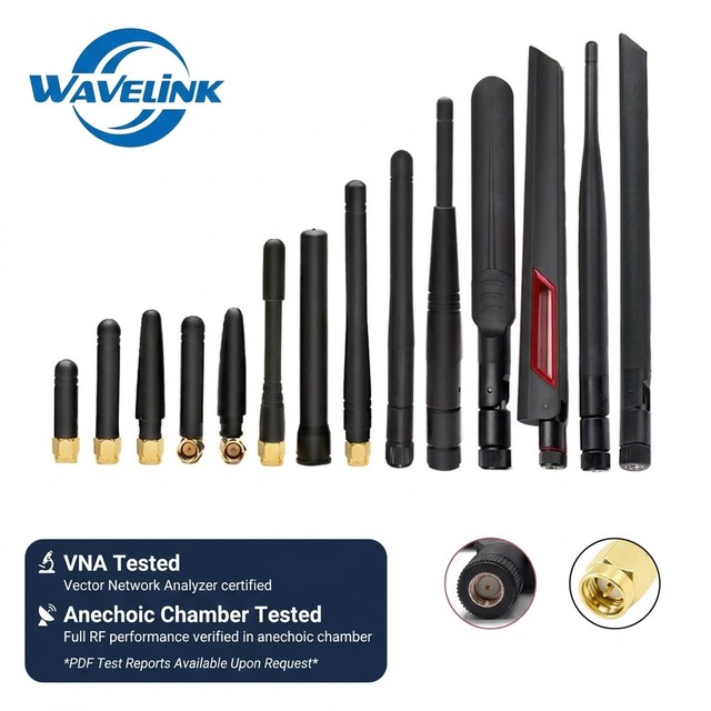 108mm 3dBi 2.4G 5.8GHz Dual-band Rubber Antenna for Router Camera Omni Foldable WiFi Antenna with SMA Male