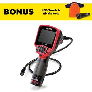 Caméra d'inspection sans fil Ridgids CA-350 (57358) 12V 2.5Ah Li-Ion, outil industriel/bricolage, OEM/ODM, garantie 3 ans, fabriqué en - Product Image 2