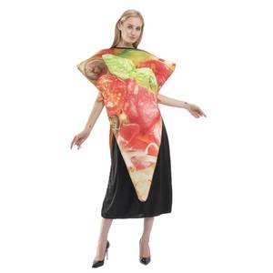 Disfraz de Pizza para Halloween, Venta Directa de Fábrica, Disfraz de Cosplay para Adultos y Niños, Ropa para Fiestas, Actuaciones, Temática de Comida, Juego de Roles - Product Image 2