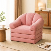 Sofá Cama Convertible Plegable Súper Práctico de Esponja Completa, Ecológico, Portátil, Personalizable y Extensible para Sala de Estar y Dormitorio