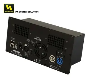 Modul Amplifier Sistem Suara DSP PA Saluran Ganda D2-825, 800W 250W