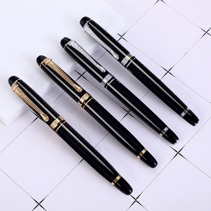 Classic Luxury LOGO Promotional Advertising Value Heavy Metal <b>Roller</b> Pen Signature <b>Water</b> Based Ink Pen - Product Image 2