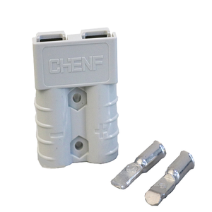 Cable eléctrico de 2 polos para carretilla elevadora, Conector de batería de fabricante de <span class=keywords><strong>China</strong></span>, IP65, 175A, 600V, ligero y rápido - Product Image 1