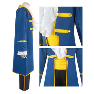 Costumes de cosplay du <span class=keywords><strong>Prince</strong></span> de <span class=keywords><strong>la</strong></span> <span class=keywords><strong>Belle</strong></span> <span class=keywords><strong>et</strong></span> <span class=keywords><strong>la</strong></span> Bête pour hommes, tenues de scène <span class=keywords><strong>et</strong></span> de performance pour Halloween - Product Image 6