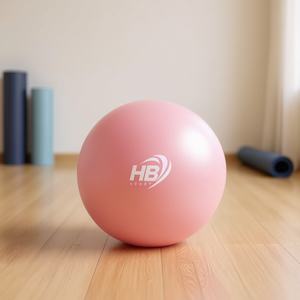 Pelotas de Yoga y Pilates Rosa Claro de 25 cm con Acabado Esmerilado - Product Image 2