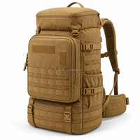 Sac à dos tactique de chasse en plein air personnalisé OEM ODM, système MOLLE, vente en gros directe d'usine, faible MOQ, durable, résistant à l'eau, pour le camping