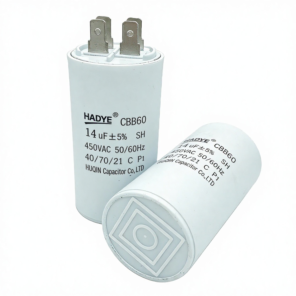 CONDENSATORE CBB61 CAPACITOR di spunto per motore ventilatore 450V