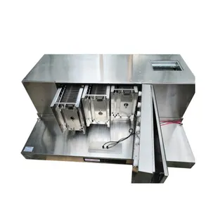 Extractor de acero inoxidable todo en uno, campana extractora de cocina comercial, venta al por mayor, con filtro tipo campana Esp