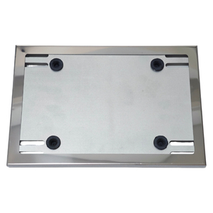 Cornice per <span class=keywords><strong>Targa</strong></span> in Acciaio Inossidabile Resistente alle Intemperie per Targhe Veicoli Standard Mongole Prodotte in Cina - Product Image 1