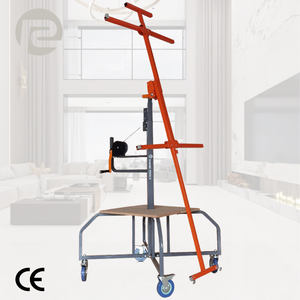 Hoist panel angkat hingga 3.35M, berat beban beban maksimal 68kg <span class=keywords><strong>Drywall</strong></span> dan PANEL HOIST, pengangkat papan <span class=keywords><strong>DRYWALL</strong></span>-alat - Product Image 1